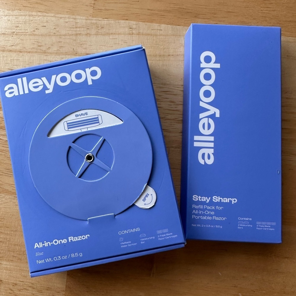 Women’s All-in-One Razor + Refill Alleyoop
